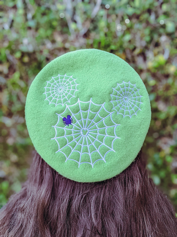 Spider Mouse Beret (Hey Ghoul Green)