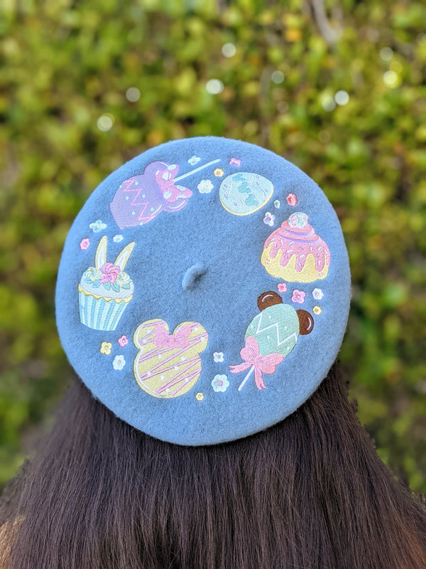 Easter Treats Beret (Sky Blue) Limited Edition
